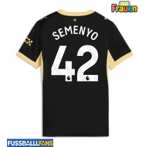 Manchester City Antoine Semenyo #42 Auswärtstrikot Frauen 2026-27 Kurzarm